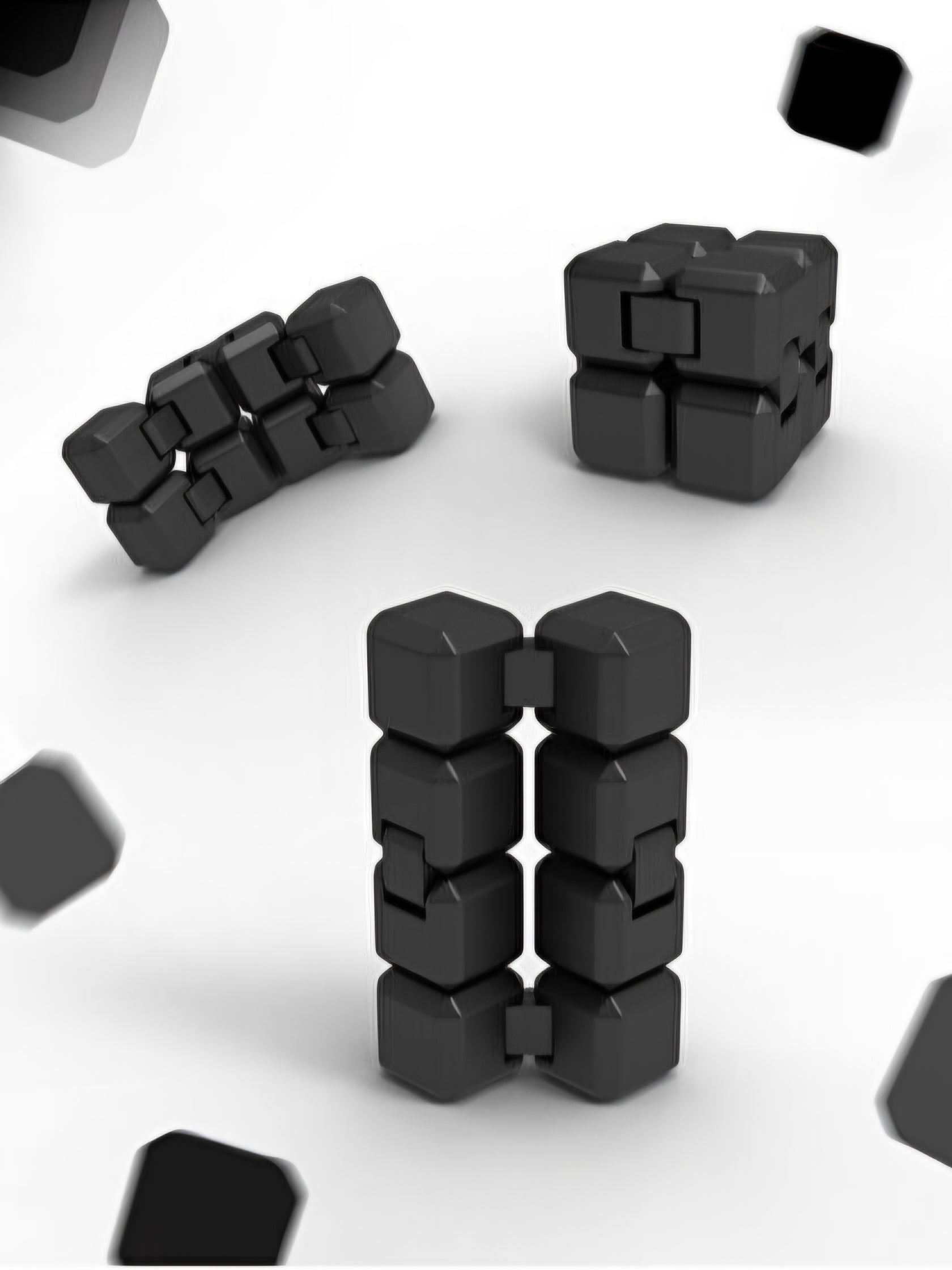 Katlaç - infinity cube - sonsuz küp - stres küpü - hareketli küp