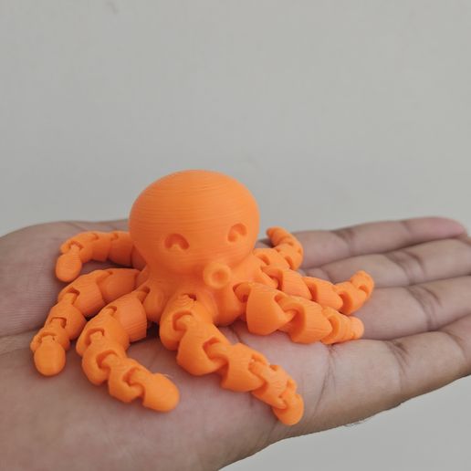 Hareketli ahtopot 3d baskı